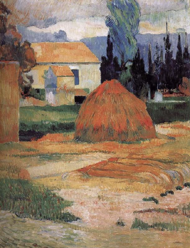 Paul Gauguin Al suburban farms oil painting image